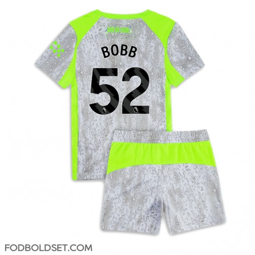 Manchester City Oscar Bobb #52 Tredje trøje Børn 2025-26 Kortærmet (+ Korte bukser)